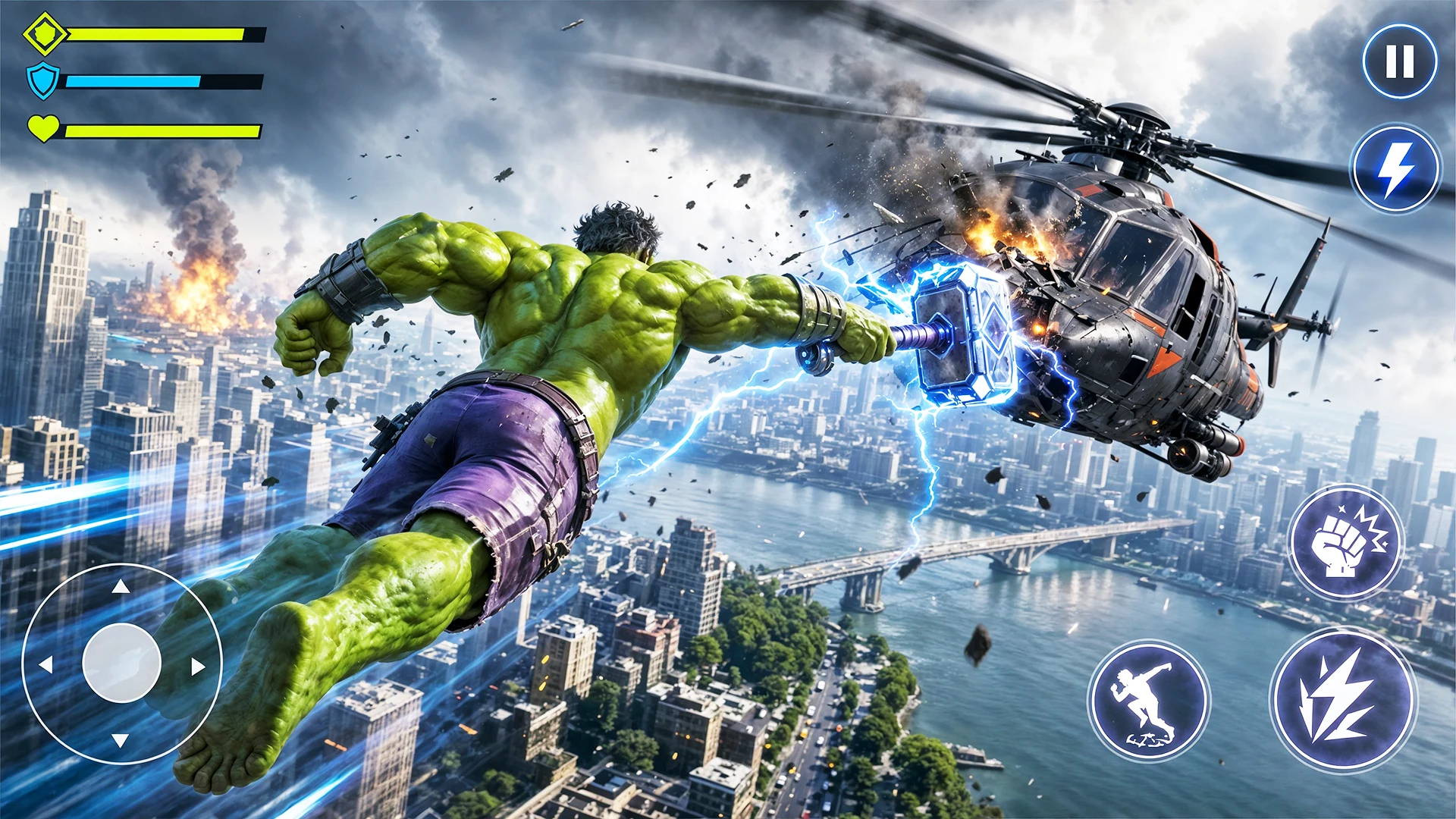 Incredible Monster Hero Games screenshot