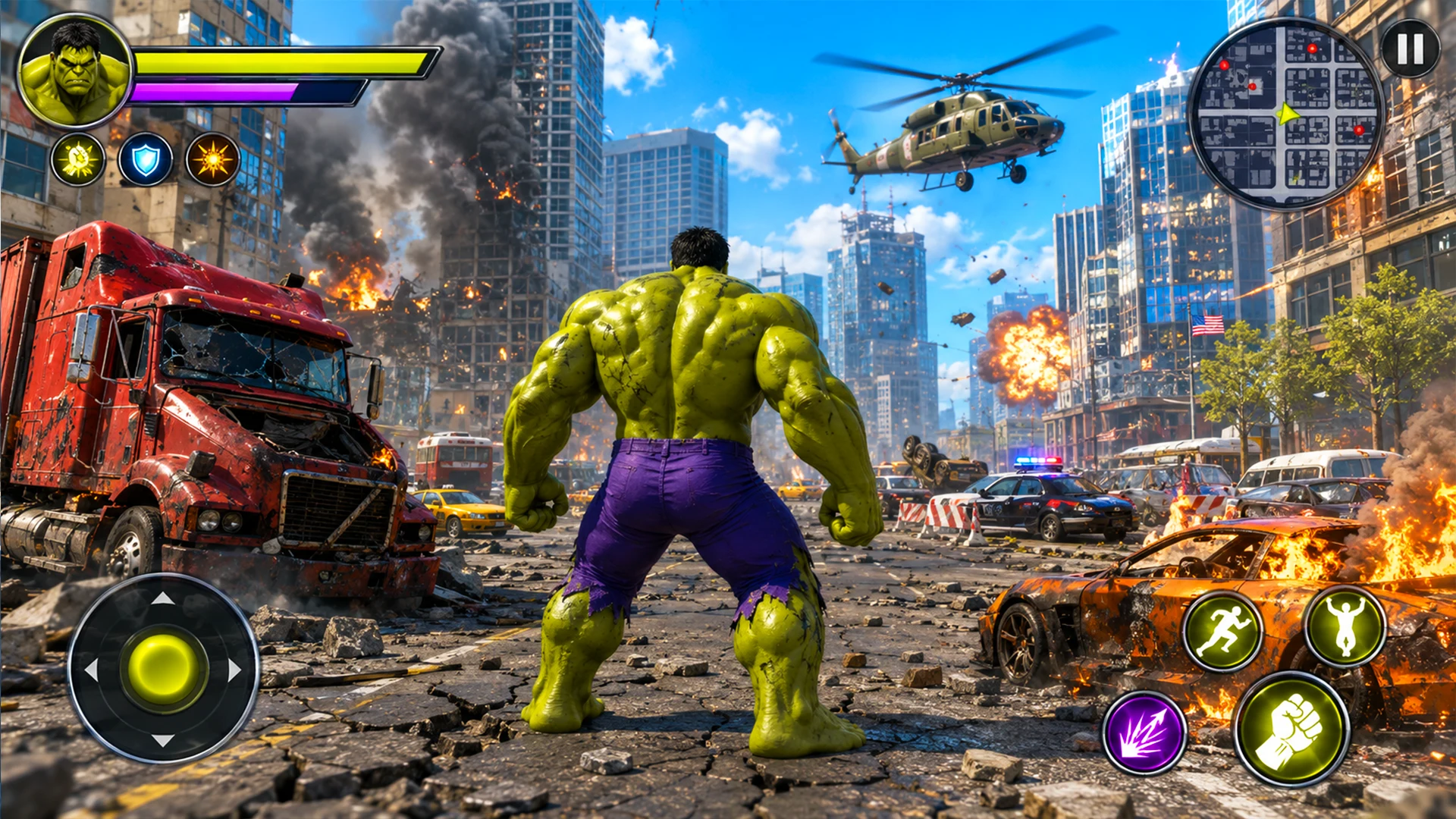 Incredible Monster Hero Games screenshot