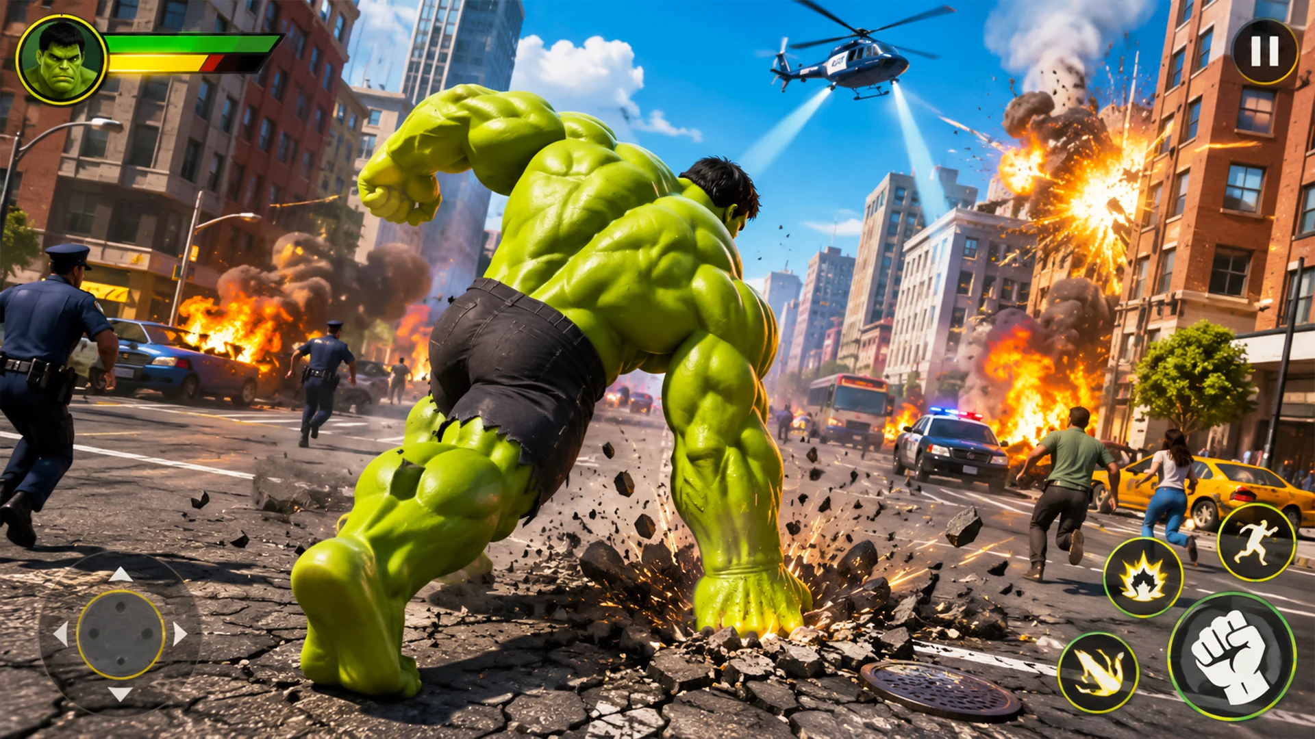 Incredible Monster Hero Games screenshot